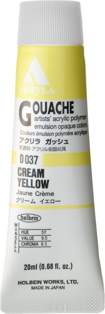 Acryla Designer 20mL Cream Yellow