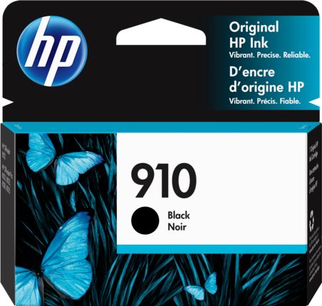 910 STANDARD CAPACITY BLK INK