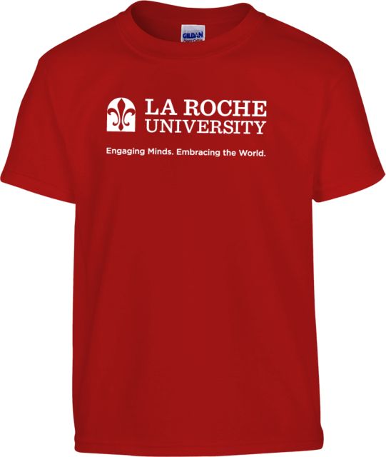 La Roche Youth T Shirt La Roche University Institutional with Tagline - ONLINE ONLY