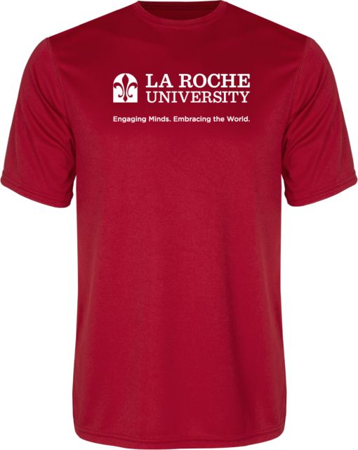 La Roche Performance Tee La Roche University Institutional with Tagline - ONLINE ONLY