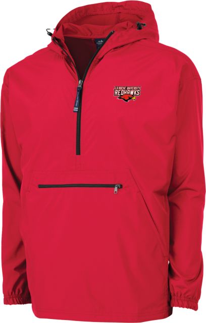 La Roche Charles River Womens Pack N Go Pullover Jacket La Roche University Redhawks - ONLINE ONLY