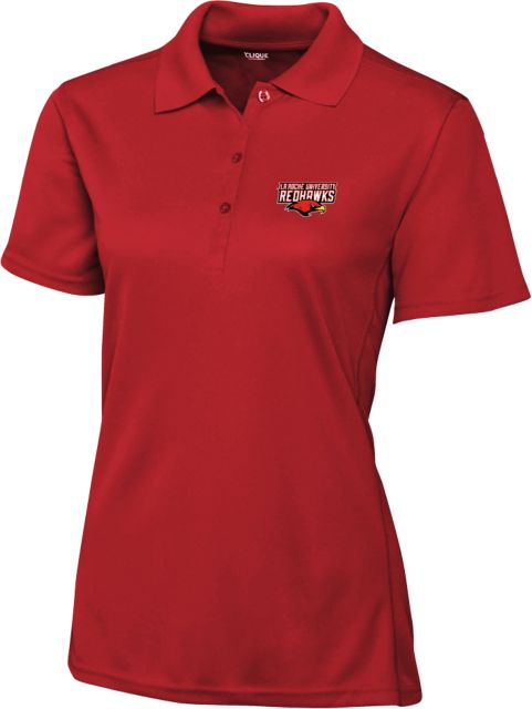 La Roche C&B Womens Clique Ice Pique Polo La Roche University Redhawks - ONLINE ONLY