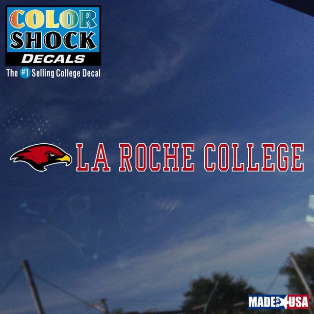 LaRoche College Redhawks Strip Decal