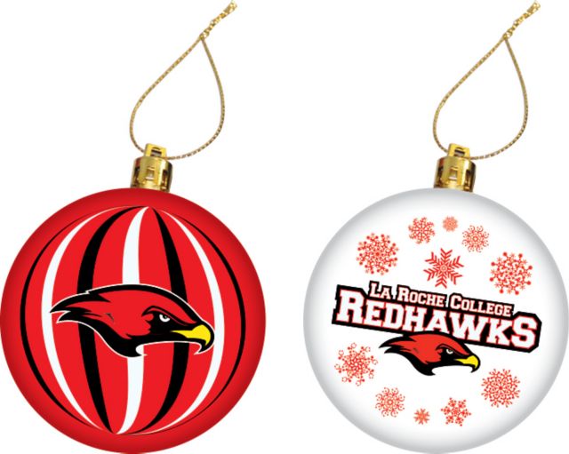 LaRoche College Flat Ornament Set