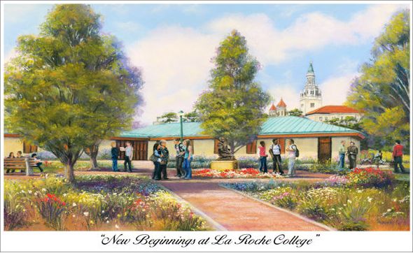 LaRoche College 5'' x 5'' Notecards