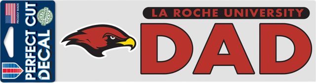 La Roche University 3'' x 10'' Dad Decal