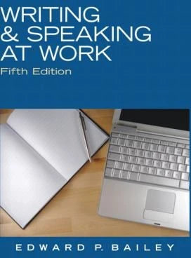 Writing &amp; Speaking at Work