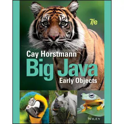 Big Java : Early Objects