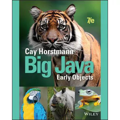 Big Java: Early Objects