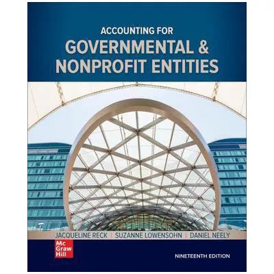 Accounting for Governmental &amp; Nonprofit Entities (RRMCG)