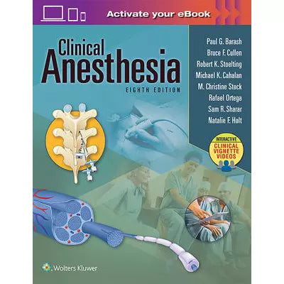 Clinical Anesthesia (w/BindIn Access Code)